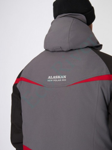 Костюм зимний Alaskan NewPolar M11 XXL красн/сер/черн (куртка+полукомб.)