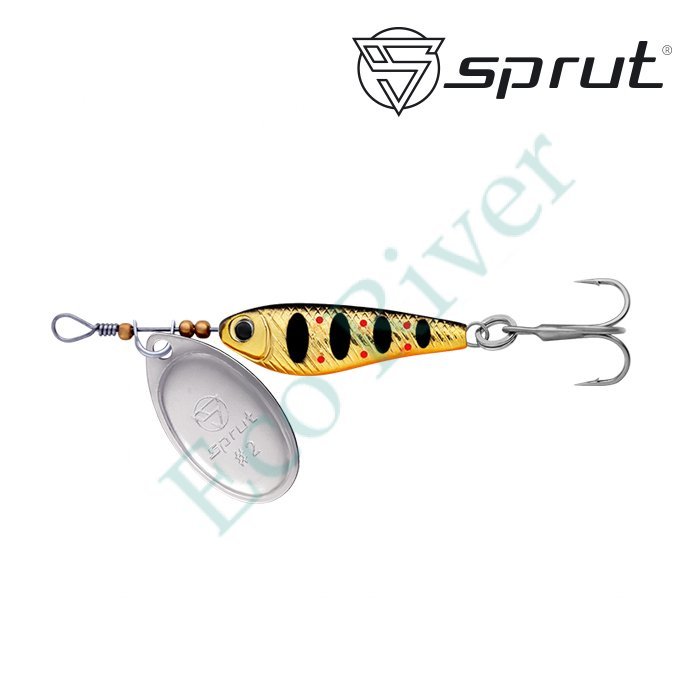 Блесна Sprut Alpina Classic Spinner №2 9г/GBKTR-S