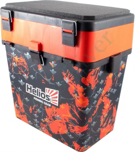 Ящик для зимней рыбалки SHARK Helios, 19 л, оранжевый/8/6/