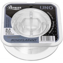 Леска Primier Fishing Uno Frost Clear Nylon 0.08мм 30м
