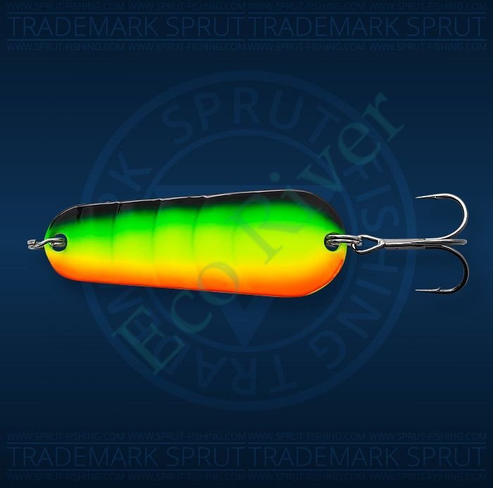 Блесна Sprut Saiku Spoon колеб. 65мм/20г/FT