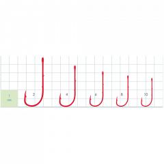 Крючок Gurza Round 2BH R №2 5шт K-1026-002