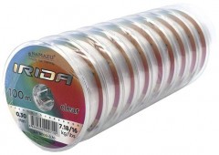 Леска Namazu Irida,  L-100 м, d-0,30 мм, test-7,18 кг, прозрачная (уп. 10 шт.)/200/