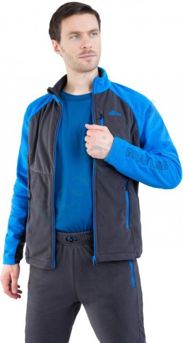 Адмирал костюм GRAYLING, флис, серо-синий