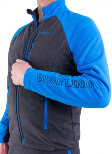 Адмирал костюм GRAYLING, флис, серо-синий