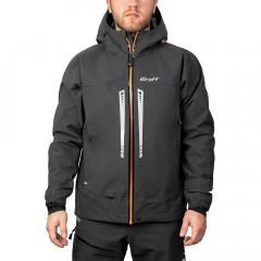 Костюм рыболовный Graff демисезонный размер 4XL/182-188 (Bratex 20000, темно-серый)