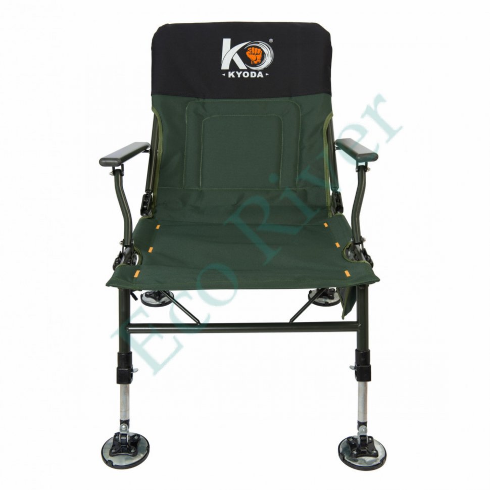 Кресло карповое Kyoda 65х50х50/100, автоматическое, метал. фурнитура
