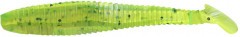 Виброхвост Yaman PRO Flatter Shad, р.2 inch, цвет #10 - Green pepper (уп. 6 шт.)