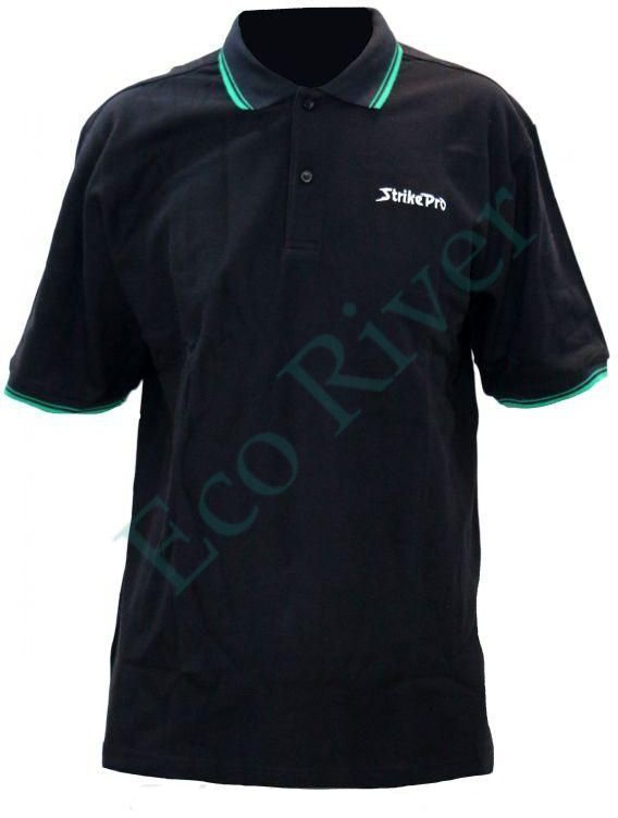 Футболка поло Strike Pro черн. р.S 6320-026