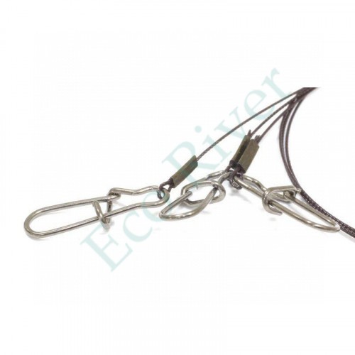 Поводок Sprut Classic 1*7 30см 17кг 3шт