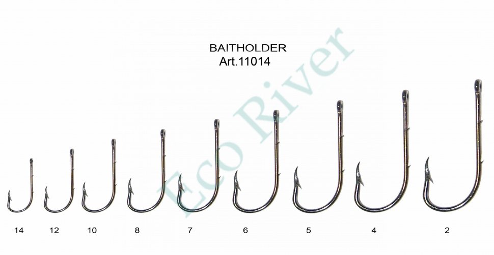 Крючок Fish Season Baitholder №14 BN 9шт 11014-14F