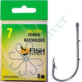 Крючок Fish Season Baitholder №14 BN 9шт 11014-14F