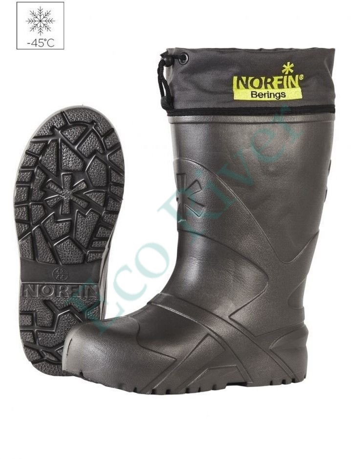 Сапоги зимние Norfin Berings с манж. олив. -45C EVA р.44-45