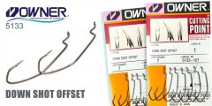 Крючок Owner 5133-1/0 7шт офсет.