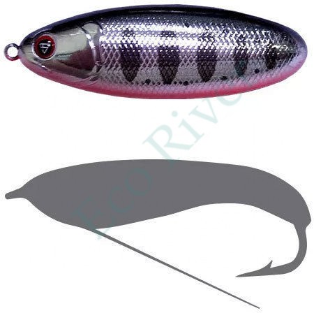 Блесна-незацепл. Sprut Bloody Woody Weedless Spoon 70S 15г/SBKTR