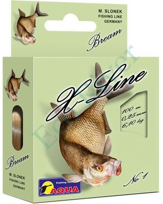 Леска Aqua X-Line Bream 0.30мм 100м