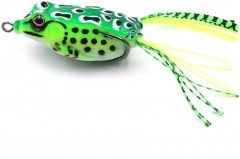 Лягушка-незацепляйка Namazu FROG, 45 мм, 6 г, цвет 19, крючок-двойник YR Hooks (BN) #1/0/400/200/