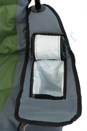 Кресло складное Condor с изотермическим карманом р.60*60*53 см, цвет синий