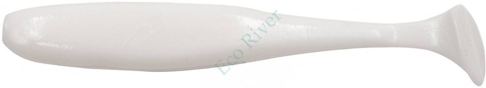 Виброхвост Yaman PRO Plum Blossom, р.4 inch, цвет #01 - White (уп. 6 шт.)/50/