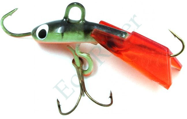 Балансир Яман Барабулька, размер 3 см, вес 3,2 гр., цв. 09, на блистере