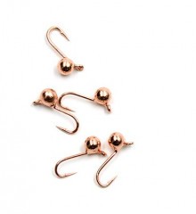 Мормышка вольфрамовая Яман Шар с ушк, р.2,5, вес 0,10 цв.медь(уп.5 шт.)