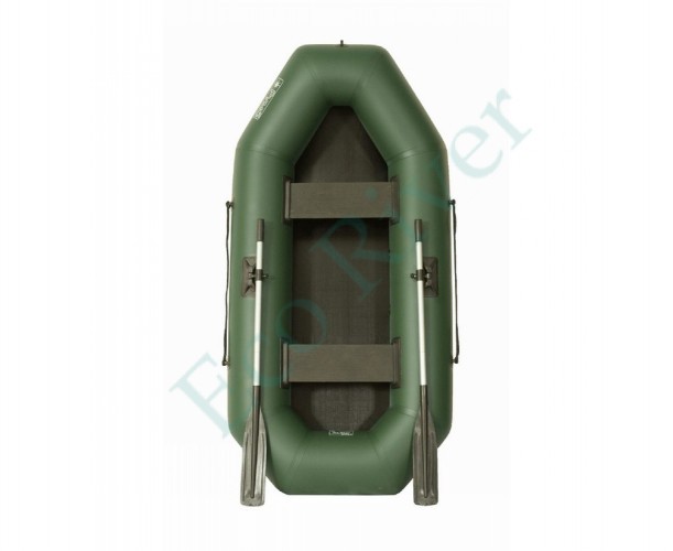 Лодка Румб Р-220 зеленая