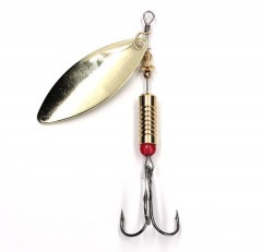 Блесна вращ. Namazu Alleria, вес 25 г, цвет 02 (латунь)/200/