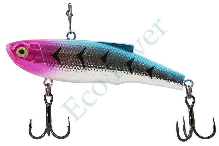 Виб ECOPRO Diana 70мм 15г 047 Psychedelic shad