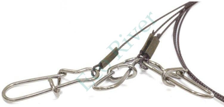 Поводок Sprut Classic 1*7 20см 17кг 3шт
