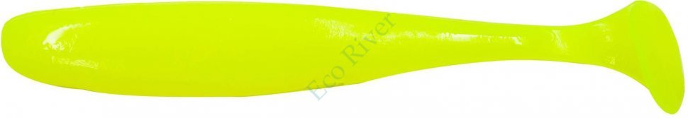 Виброхвост Yaman PRO Plum Blossom, р.4 inch, цвет #02 - Chartreuse (уп. 6 шт.)