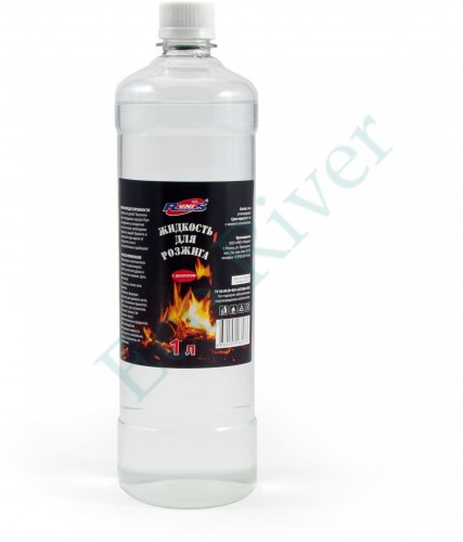 Жидкость для розжига костра RUNIS с дозатором, 1л/12/