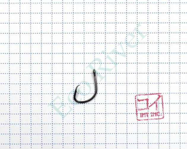 Крючок KOI MUTSU-RING, размер 4 (INT)/12 (AS), цвет BN (10 шт.)/200/