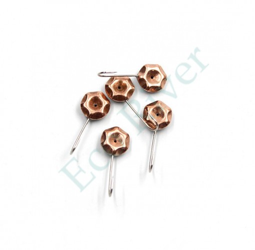 Мормышка паяная Яман Бриллиант, вес 0,66 г, медь (уп. 5 шт.)