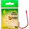 Крючок Fish Season Sode-ring №2 Red 10шт 10006-R02F