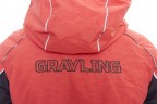 Ангара женский костюм для рыбалки GRAYLING, зимний -35, графит, лосось