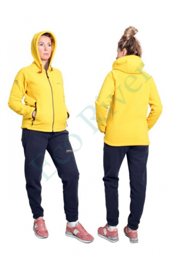 Флисовый комплект Alaskan Lady Velona желт./т.серый XL