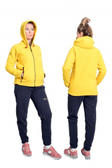 Флисовый комплект Alaskan Lady Velona желт./т.серый XL