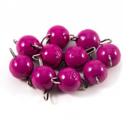 Груз Чебурашка окрашенный разборный Яман (10 шт.) - 6 гр., фиолетовый/500/