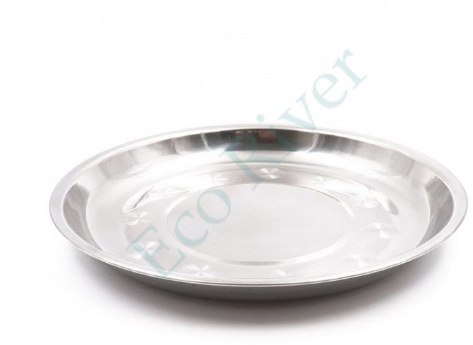 Тарелка Следопыт нерж., d 19 см/480/