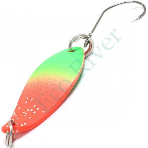 Блесна Sprut Ajikiri Micro Spoon колеб. 27мм/2.5г/RGR