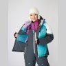 Костюм зимний Alaskan Vanda женский M бел/голуб/сер (куртка+полукомбинезон)