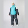 Костюм зимний Alaskan Vanda женский M бел/голуб/сер (куртка+полукомбинезон)