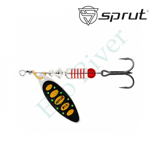 Блесна Sprut Atra Spinner №3 11.5г/SBKO