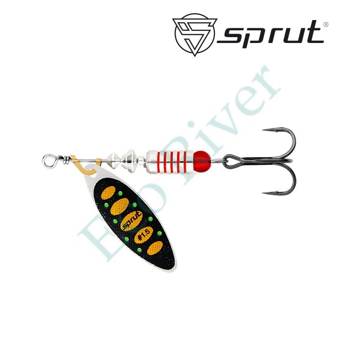 Блесна Sprut Atra Spinner №3 11.5г/SBKO