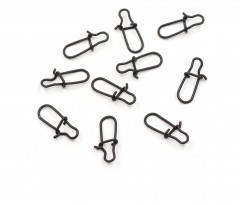 Карабин Namazu Pro NICE SNAP, цв. Carbon, р. 00, test-9 кг (уп. 10 шт.)/2000/