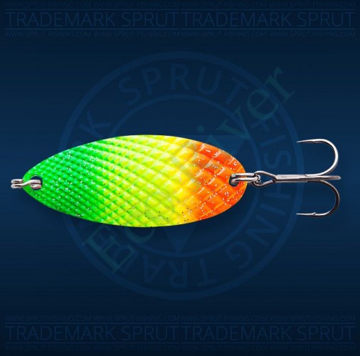 Блесна Sprut Santoku Spoon колеб. 65мм/23г/FTL