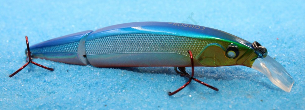 Воблер Condor Wounded Minnow(WMW90) размер 90 мм, вес 10.0 гр, заглубление 0 - 1,5 м цвет H2