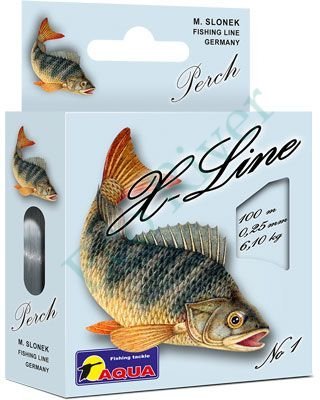 Леска Aqua X-Line Perch 0.16мм 100м