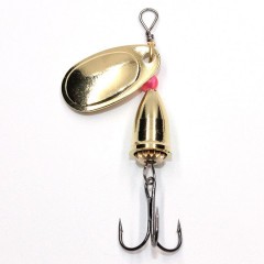 Блесна вращ. Namazu Lothar, вес 5 г, цвет 02 (латунь)/200/