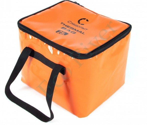 Сумка изотермическая ПВХ Следопыт Thermal Bag, 35х25х28 см, 25 л, цв. оранжевый/2/
